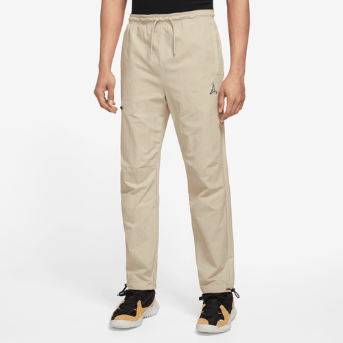 

Jordan Mens Jordan ESS Woven Pants - Mens Rattan/White Size XL