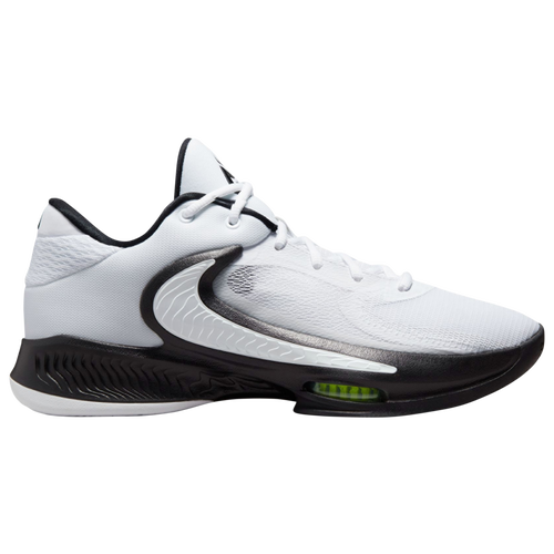

Men's Nike Nike Zoom Freak 4 TB - Men's Basketball Shoe White/Black Size 10.0