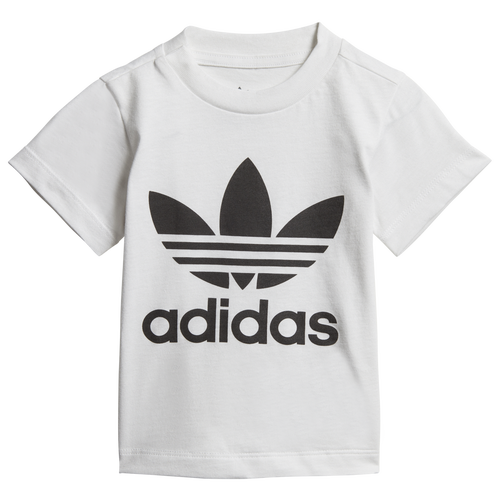 

Boys adidas Originals adidas Originals Trefoil T-Shirt - Boys' Toddler White/Black Size 2T