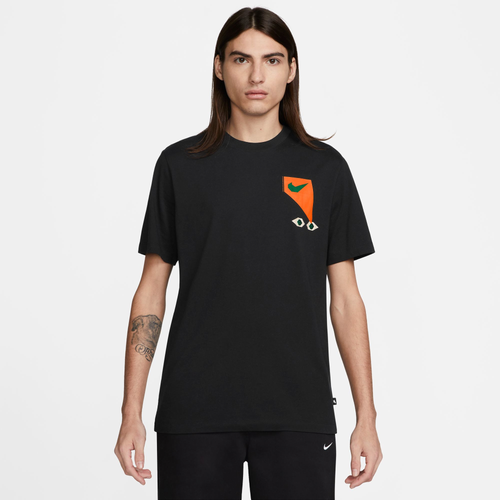 

Nike Mens Nike NSW OC PACK 3 T-Shirt V2 - Mens Black/Orange Size M