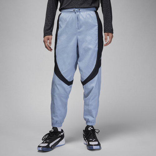 

Jordan Mens Jordan Spirit Jam Warm Up Pants - Mens Black/Blue Size L