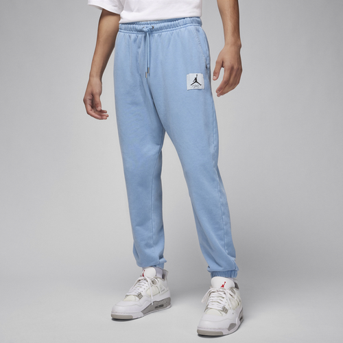 

Jordan Mens Jordan Statement Wash Pants - Mens Blue Grey Size L