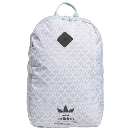 

Adult adidas Originals adidas Originals OG Graphic Monogram Backpack - Adult White/White