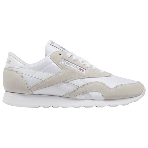 

Reebok Mens Reebok CL Nylon - Mens Running Shoes White/White Size 10.0