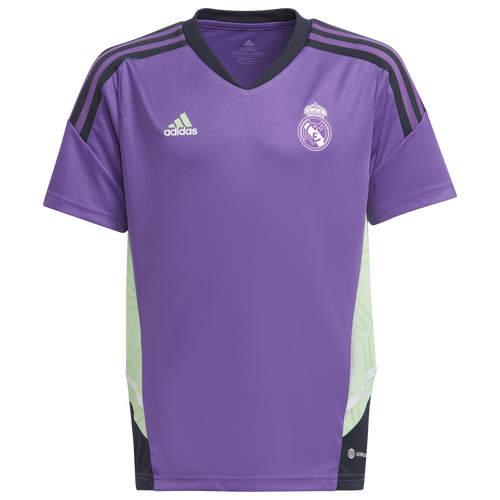 

Girls adidas adidas Real Madrid Condivo 22 Training Soccer Jersey - Girls' Grade School Active Purple Size L
