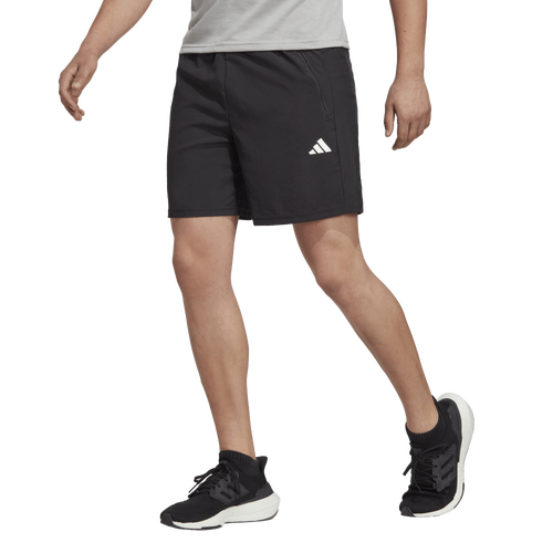 

adidas Mens adidas Train Essentials 7" Woven Shorts - Mens Black/Whte Size XL