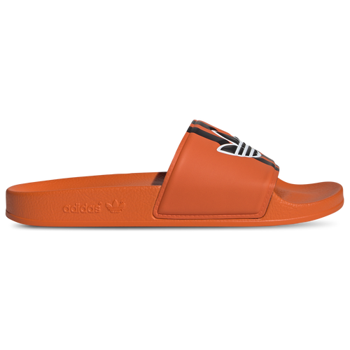 

adidas Originals Mens adidas Originals Adilette Slides - Mens Shoes Orange/Black/White Size 12.0