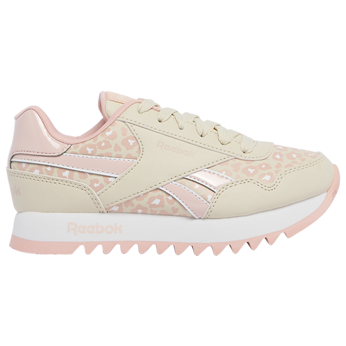 

Girls Preschool Reebok Reebok Royal Classic Jog Platform - Girls' Preschool Shoe Alabaster/Possibly Pink/White Size 11.0