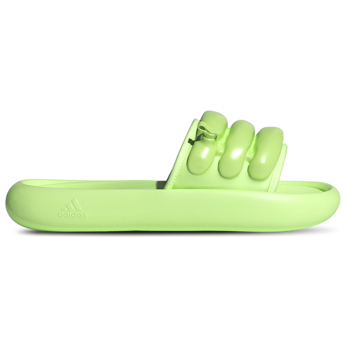 

adidas Mens adidas ZPLAASH Swimming Slides - Mens Shoes Green Spark/Green Spark/Green Spark Size 8.0