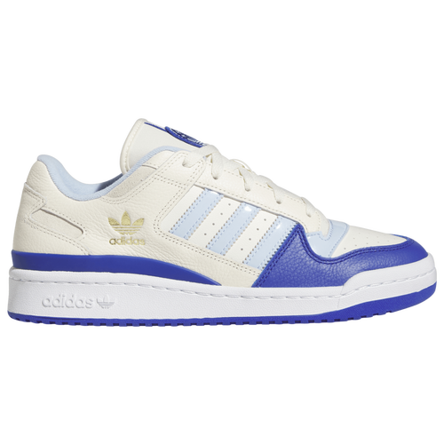 

adidas Originals Mens adidas Originals Forum Low CL - Mens Basketball Shoes Cream White/Ludid Blue Size 13.0
