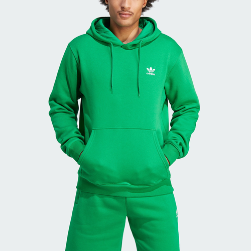 

adidas Originals Mens adidas Originals Essentials Pullover Hoodie - Mens Green/White Size L