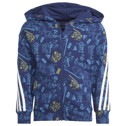 

Boys Preschool adidas adidas Star Wars Young Jedi Track Jacket - Boys' Preschool Dark Blue/Off White/Multicolor Size 5T