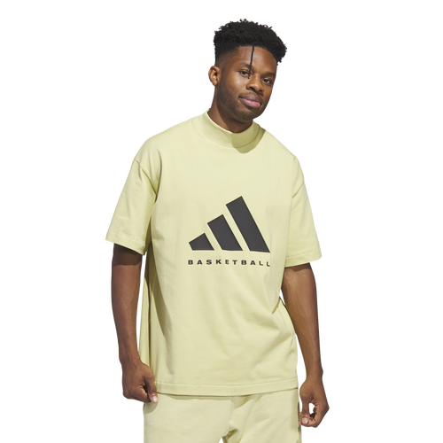 

adidas Mens adidas One Cotton Jersey T-Shirt - Mens Halo Gold/Halo Gold Size XS
