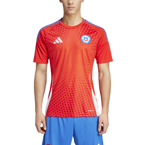 

adidas Mens Chile adidas Chile 2024 Home Soccer Jersey - Mens Red Size S