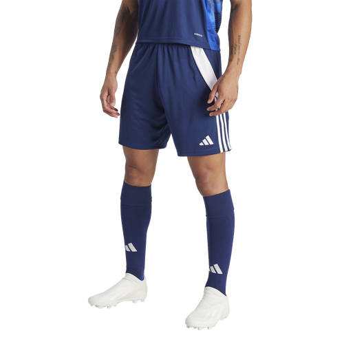 

adidas Mens adidas Tiro24 Shorts - Mens Team Navy Blue/White Size S