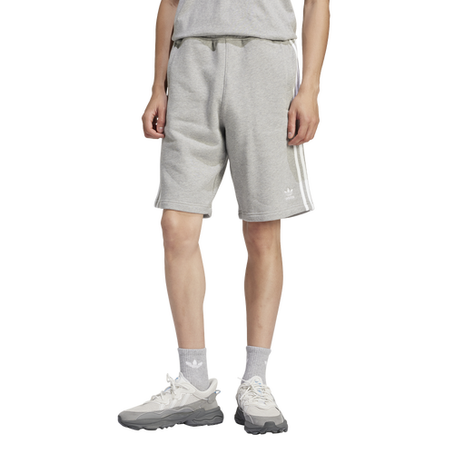 

adidas Originals Mens adidas Originals adicolor 3-Stripes Shorts - Mens Medium Grey Heather Size XL