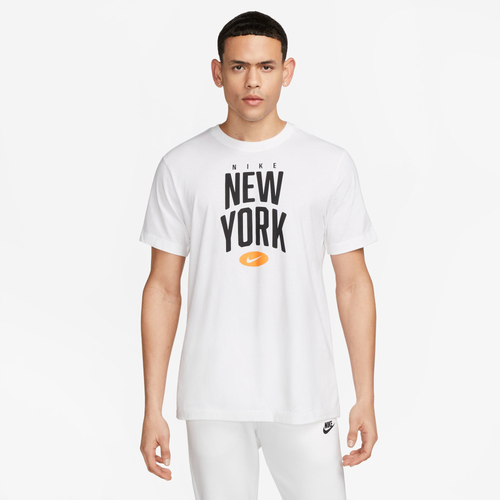 

Nike Mens Nike City T-Shirt - Mens White/Black Size XL