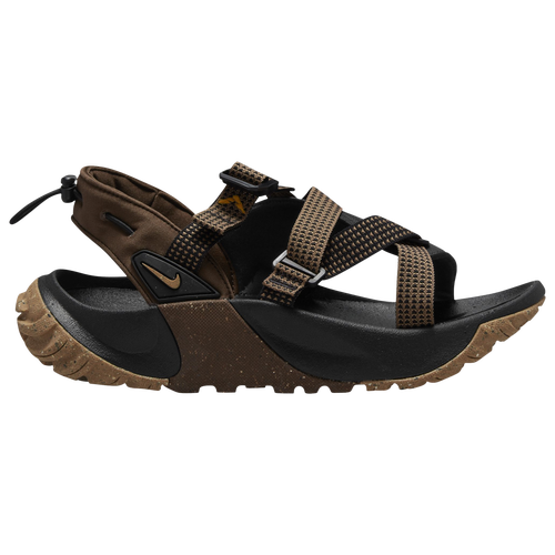 

Nike Mens Nike Oneonta Sandal - Mens Shoes Black/Gum Medium Brown Size 11.0