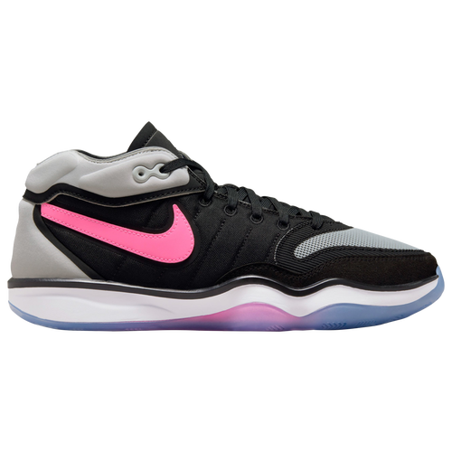 

Nike Mens Nike Zoom GT Hustle 2 - Mens Basketball Shoes Black/Silver/White Size 9.0