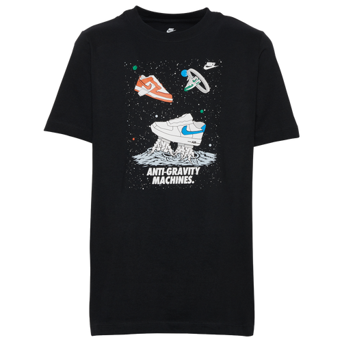 

Boys Nike Nike Anti Gravity T-Shirt - Boys' Grade School Black/Black Size XS