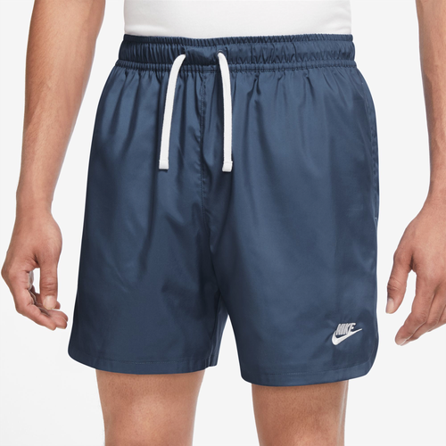 

Nike Sportswear Mens Nike Sportswear Club Woven LND Flow Shorts - Mens Midnight Navy/White Size M
