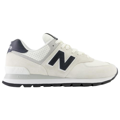 

New Balance Mens New Balance 574 Rugged - Mens Running Shoes White/Black Size 9.0