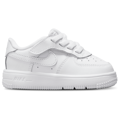 

Nike Boys Nike Air Force 1 Low EasyOn - Boys' Toddler Basketball Shoes White/White Size 5.0