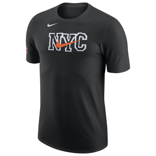 

Nike Mens Nike Knicks ES CE Logo T-Shirt - Mens Black/Black Size S