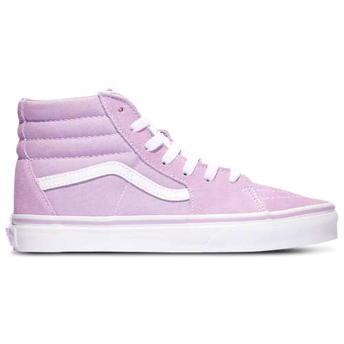 

Vans Girls Vans SK8-Hi - Girls' Grade School Shoes Lupine/White Size 4.0