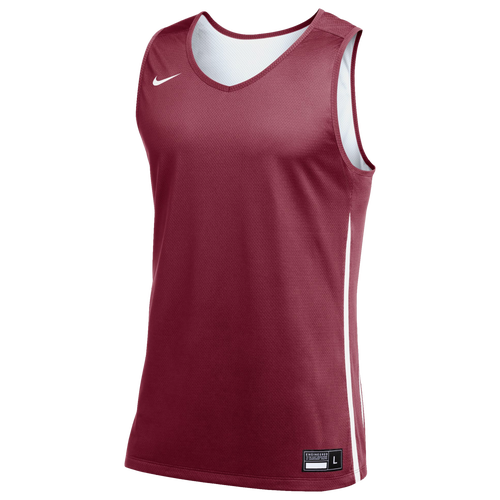 

Nike Mens Nike Team Dri-FIT Reversible Practice Jersey - Mens White/Cardinal Size M