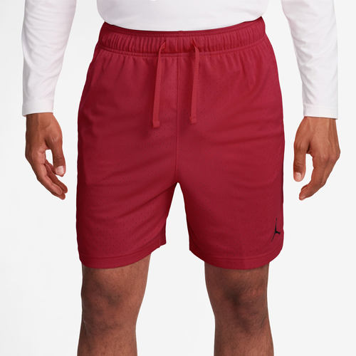 

Jordan Mens Jordan Dri-Fit Sport Mesh Shorts - Mens Gym Red/Black Size S