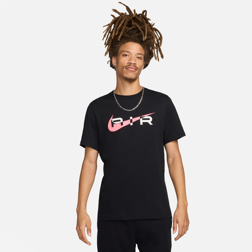 

Nike Mens Nike NSW SW Air Graphic T-Shirt - Mens Black/Pink Foam Size XXL