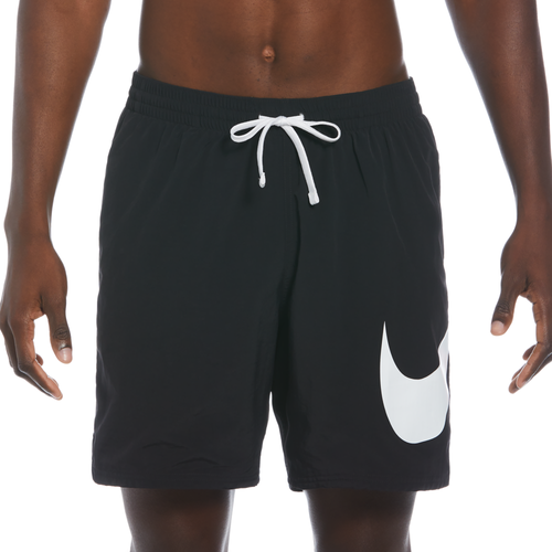 

Nike Mens Nike GFX 7" Volley Shorts - Mens Black/White Size XXL
