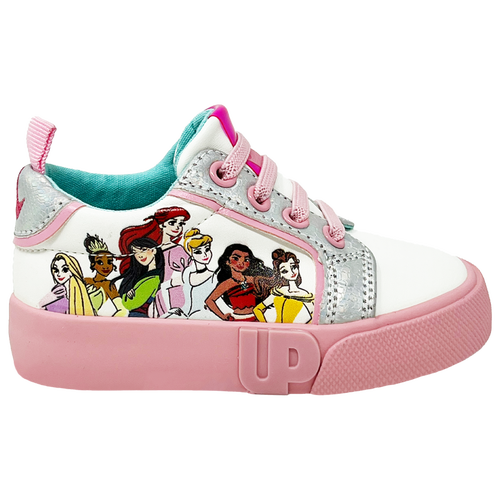 

Girls Ground Up Ground Up Princess Lace Low - Girls' Toddler Running Shoe Pink/Multi Size 05.0
