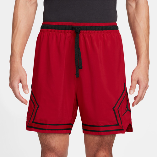 

Jordan Mens Jordan Dri-FIT Sport Woven Diamond Shorts - Mens Gym Red/Black Size M