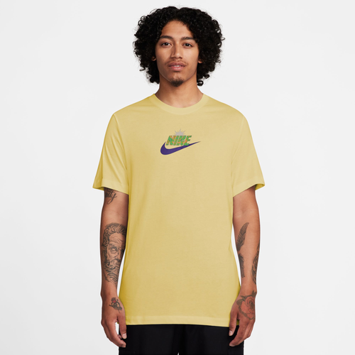 

Nike Mens Nike NSW Spring Break Sun T-Shirt - Mens Soft Yellow/Soft Yellow Size M