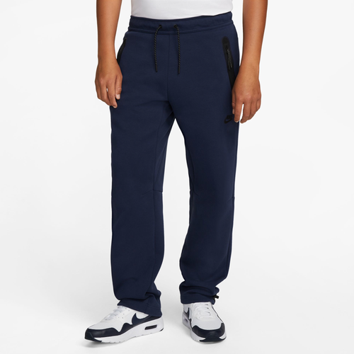 

Nike Mens Nike Tech Fleece Pants - Mens Midnight Navy/Black Size M