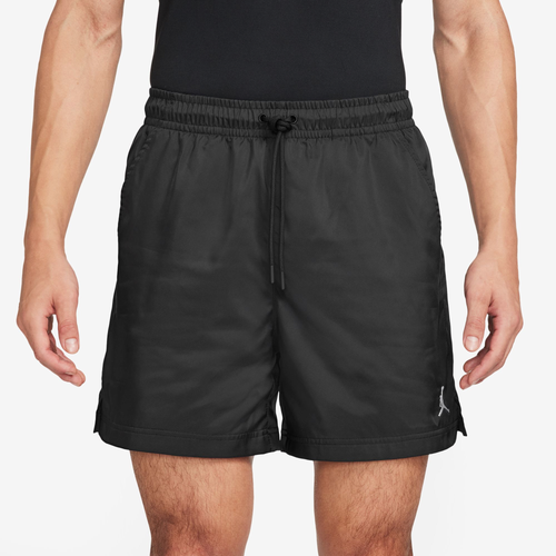 

Jordan Mens Jordan Essential Poolside LBR 5" Shorts - Mens White/Black Size M