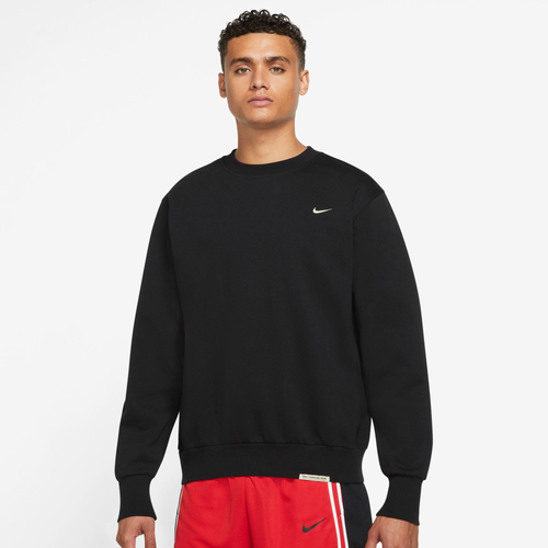 

Nike Mens Nike Dri-Fit Standard Issue Crew - Mens Black/Pale Ivory Size XXL
