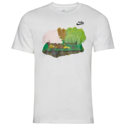 

Nike Mens Nike Cherry Blossom T-Shirt - Mens White/Pink Size S