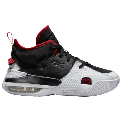 

Jordan Boys Jordan Stay Loyal 2 - Boys' Grade School Basketball Shoes Black/White/Gym Red Size 7.0