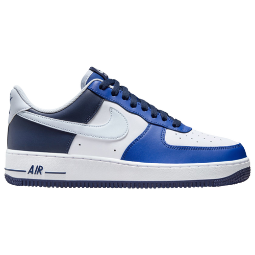 

Nike Mens Nike Air Force 1 '07 LV8 - Mens Basketball Shoes Blue/Grey/White Size 10.5