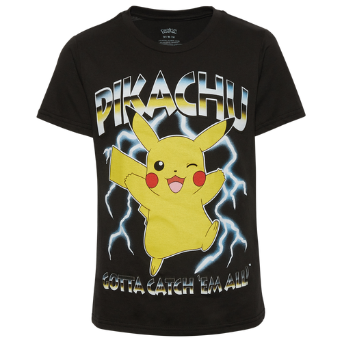

Boys Pokemon Pokemon I Choose Pikachu Culture T-Shirt - Boys' Grade School Black/Black Size S