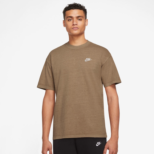 

Nike Mens Nike M90 Essential T-Shirt - Mens Brown/White Size S