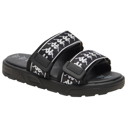 

Boys Kappa Kappa Aster 1 Sandal - Boys' Grade School Shoe Black/White Size 04.0