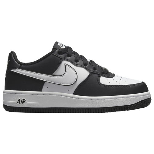

Boys Nike Nike Air Force 1 LV8 2 - Boys' Grade School Basketball Shoe Black/Black/White Size 07.0