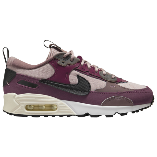 

Nike Womens Nike Air Max 90 Futura - Womens Running Shoes Diffused Taupe/Black/Plum Eclipse Size 6.0