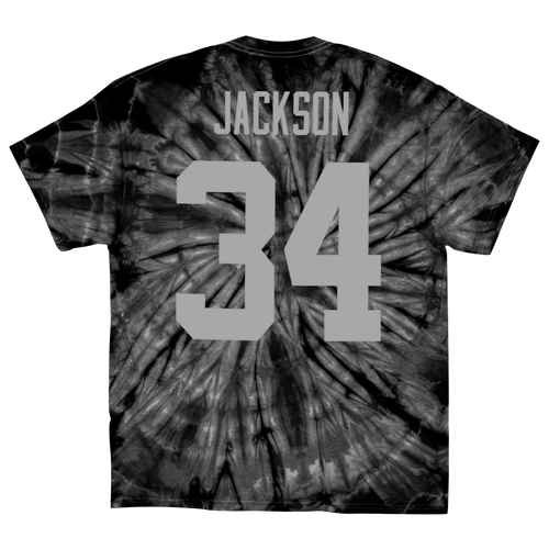 

Mitchell & Ness Mens Bo Jackson Mitchell & Ness Raiders N&N TD T-Shirt - Mens Black/Grey Size L