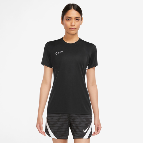 

Nike Womens Nike Academy 23 Short Sleeve Top - Womens Black/White Size M