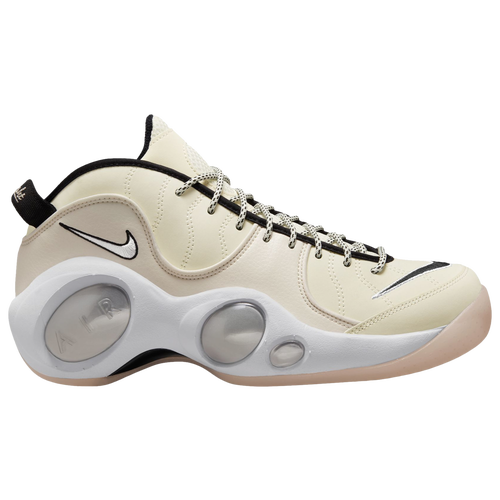 

Nike Mens Nike Air Zoom Flight '95 Nas New Age of Sport - Mens Shoes Silver/Black/White Size 08.5